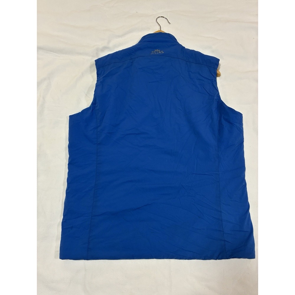 Peter Millar Crown Sport Men's M Vest Blue Mint Puffer CSB Logo Golf Outdoors - Picture 2 of 9
